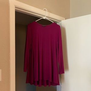 Eileen Fisher Long Sleeve Tunic size Large.